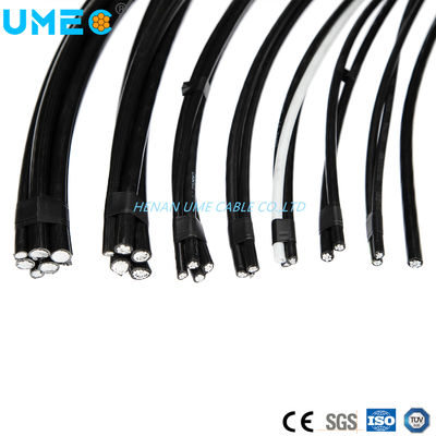 XLPE Alumínio Condutor 4x10 5x25mm2 Isolado Multi-Cores ABC Overhead Twisted Cable