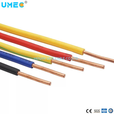 450/750v IEC 60227 01 padrão 1x4mm2-1/2.22mm PVC espessura 0,8mm Cabos elétricos