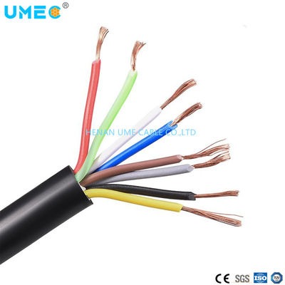 2 núcleos-37 núcleos RVV núcleos de cobre PVC isolante e bainha aplicação ao ar livre