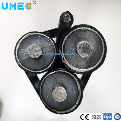 ASTM Standard Duplex Triplex Quadruplex Serviço Drop Cable Alumínio ABC Cable Preto