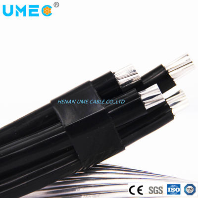 Quadruplex Elétrico Serviço Drop AAAC 6201 liga Neutro Condutor Triplex Alumínio Underground Wire