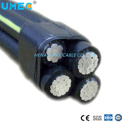 Cable de ligação aérea isolado de PVC antienvelhecimento para iluminação urbana