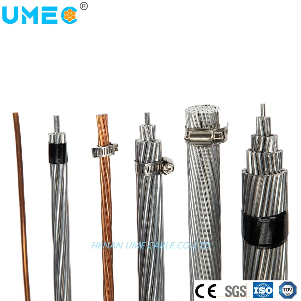 ACSR Rabbit 50mmÃÂ² Aluminum Conductor Steel Supported Bare Conductor