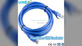 Linhas de energia com condutores de alumínio nu